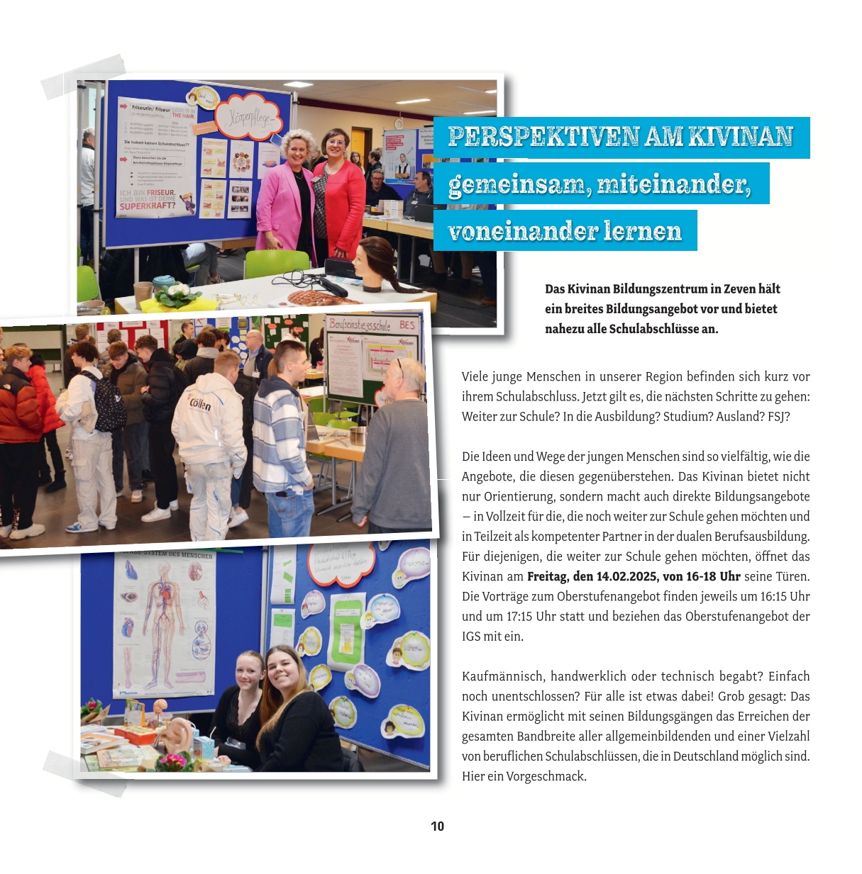 Ausbildungsmagazin "Start Your Future" Ausgabe 1/2025