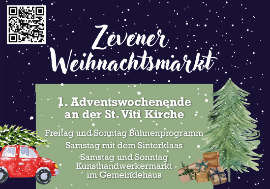 Weihnachtsmarkt Zeven Termin 2025