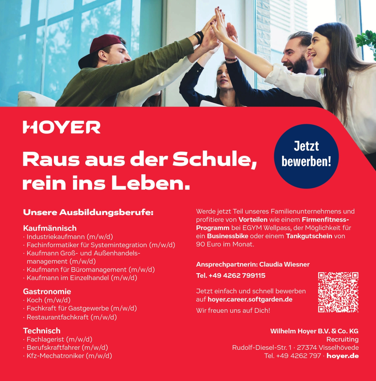 Ausbildungsmagazin "Start Your Future" Ausgabe 1/2025