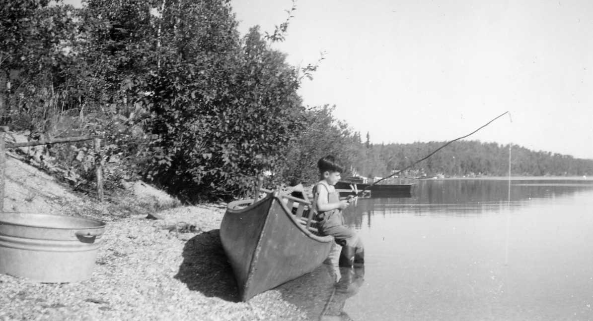 Bob Clasby during the eary 1950's polio scare