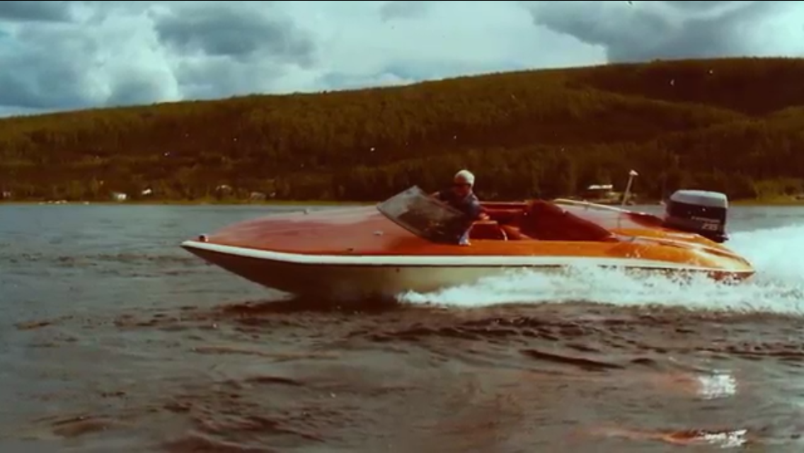 Bob Compeau Harding Lake 1980's