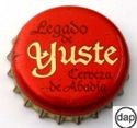 CHAPA DE CERVEZA DE ESPAÑA - LEGADO DE YUSTE - CÓDIGO DE CATÁLOGO - COL:BE-ES-0663 (USADA) 1€.