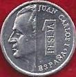 MONEDA ESPAÑA - KM 832 - 1 PESETA - JUAN CARLOS I - 1.990 (NUEVO DISEÑO) ALUMINIO (MBC/VF) 0,40€.