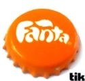 CHAPA DE REFRESCO DE ESLOVENIA - FANTA (R) CÓDIGO DE CATÁLOGO - COL:SO-SI-0010 (USADA) 1€.