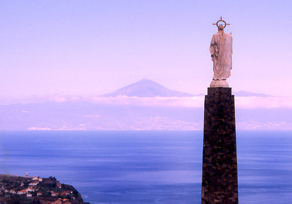 LA GOMERA, BLICK AUF DEN TEIDE