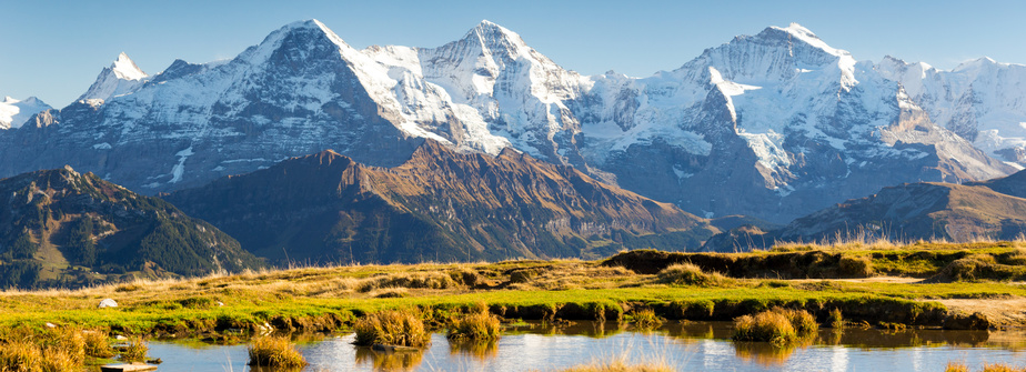 Bild: Eiger, Mönch und Jungfrau