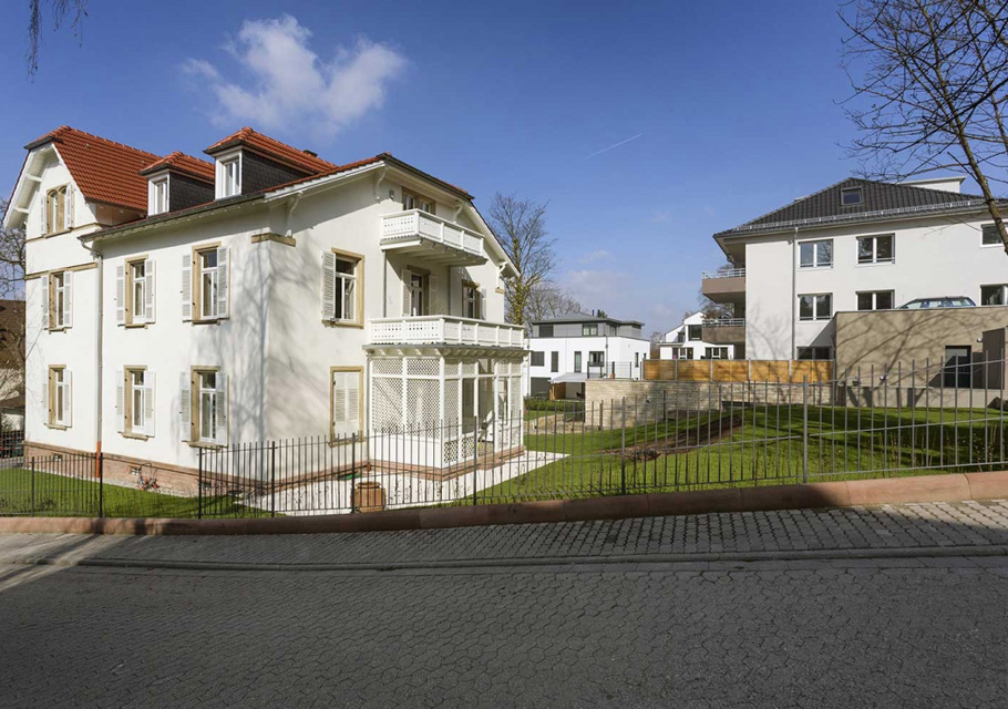 Neus Wohnhaus und Sanierung Villa Heidelberg 