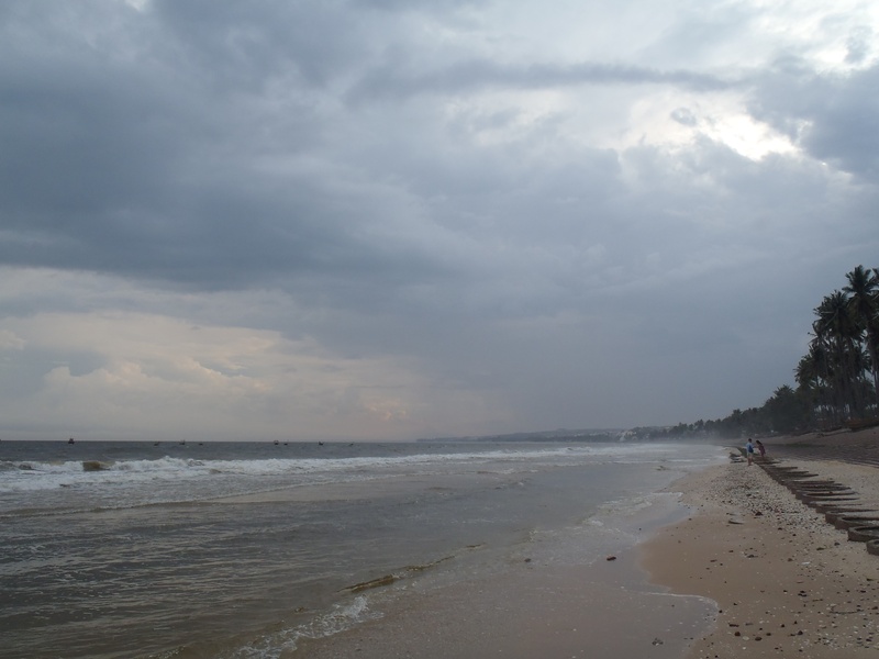 Typhoon, Mui Ne beach, Vietnam