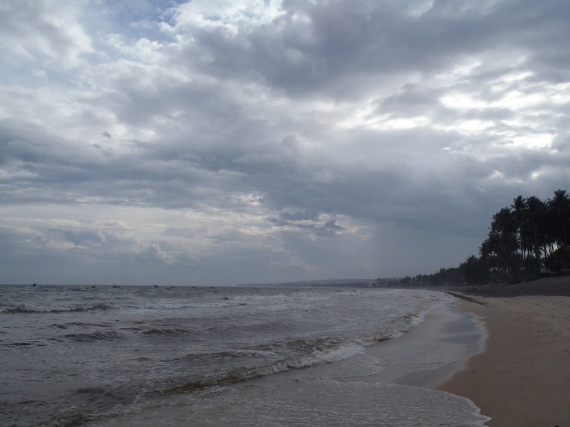 Typhoon, Mui Ne beach, Vietnam