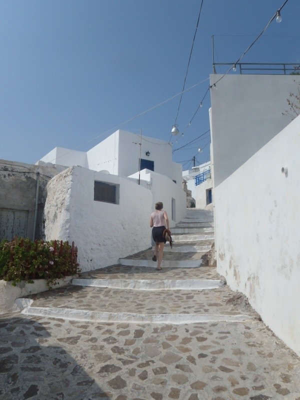 Plaka, Milos, Cyclades, Greece.