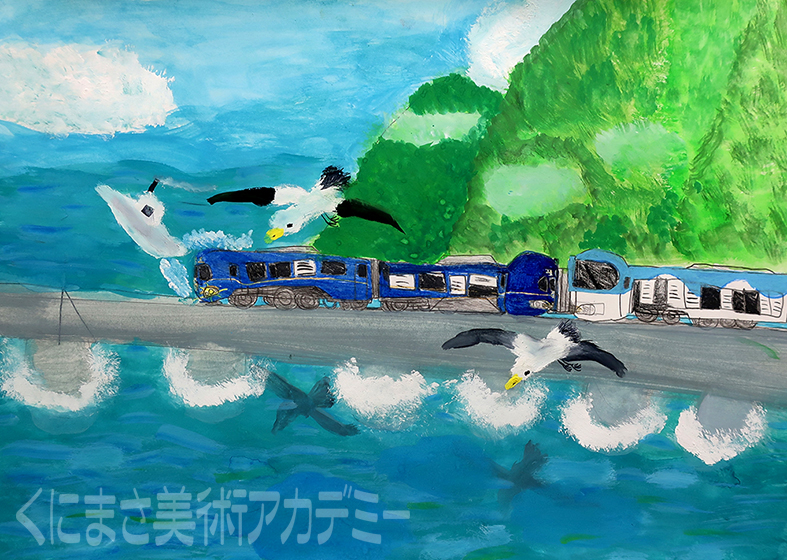 入選『丹後の海』小5