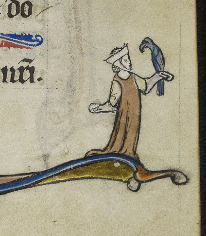 Fig. 5 - St Omer Psalter, 13th century, Christ Church MS 98 , 80r (© The Governing Body of Christ Church, Oxford)