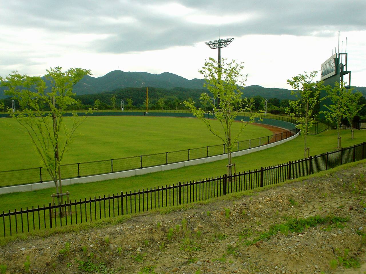 三木市総合防災公園野球場