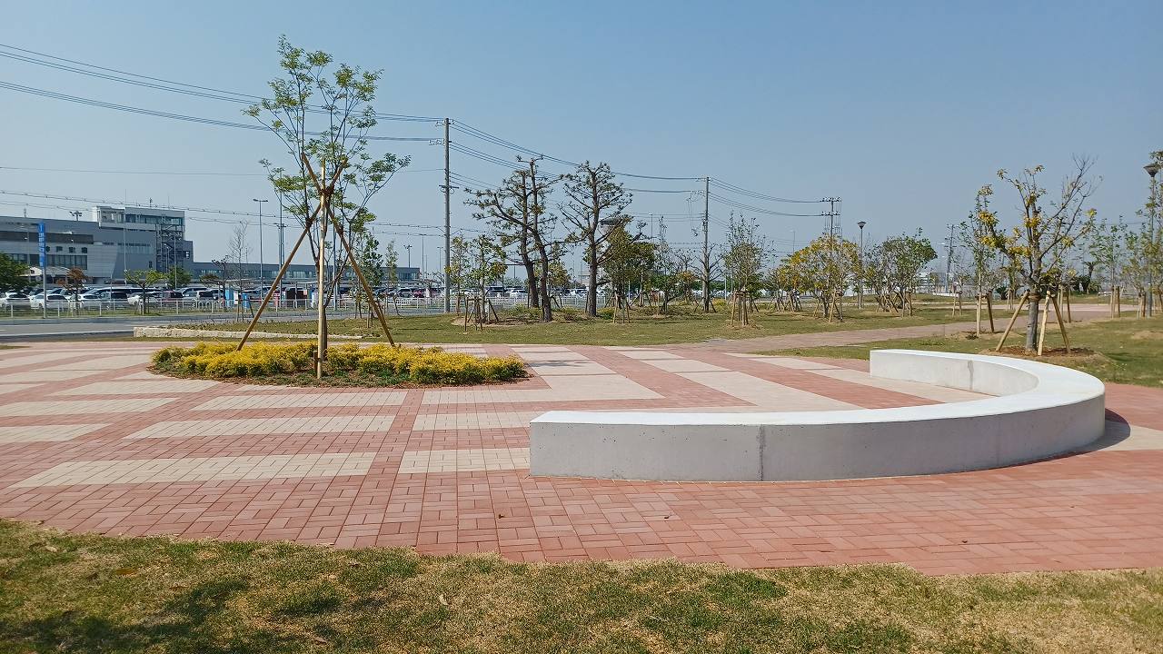 神戸空港島中央緑地