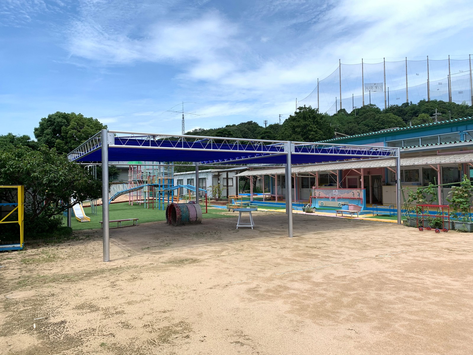 遮光ルーフ施工例