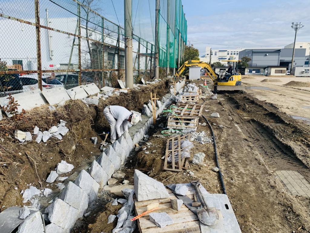 遠矢浜公園再整備工事