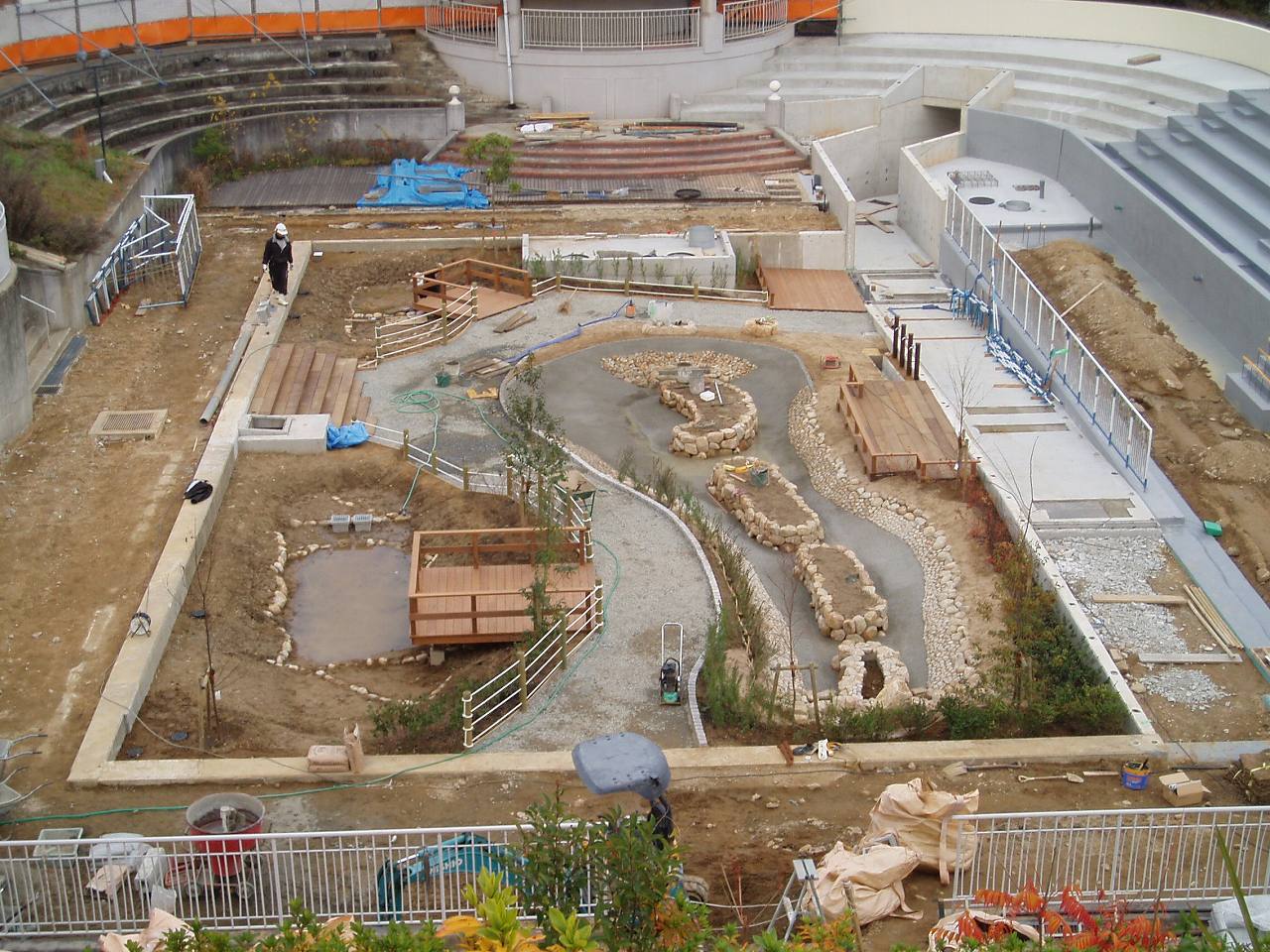 姫路水族園ビオトープ