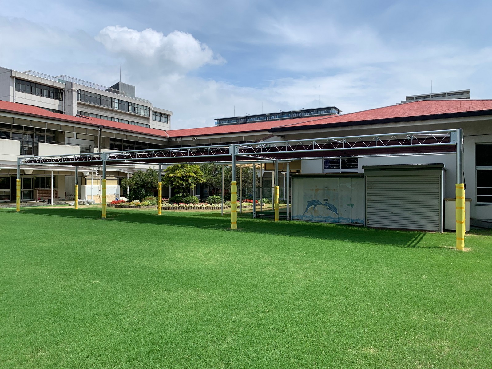 遮光ルーフ施工例