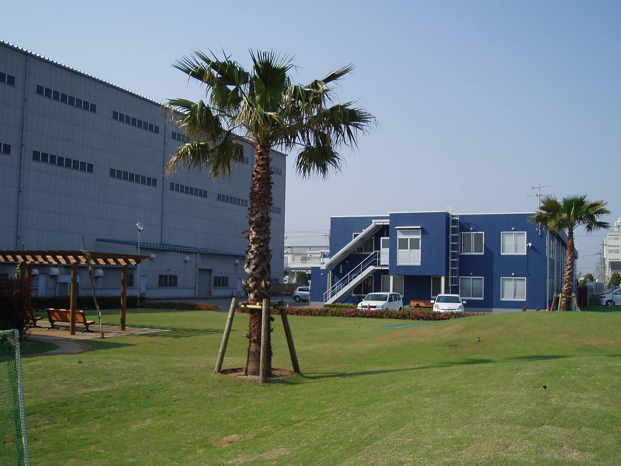 企業の緑地