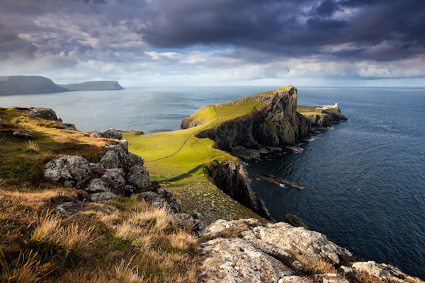 Neist Point, die ersten Sonnenstrahlen