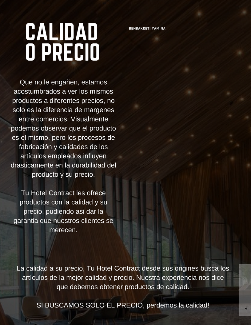 Articulos del equipo de Tu Hotel Contract