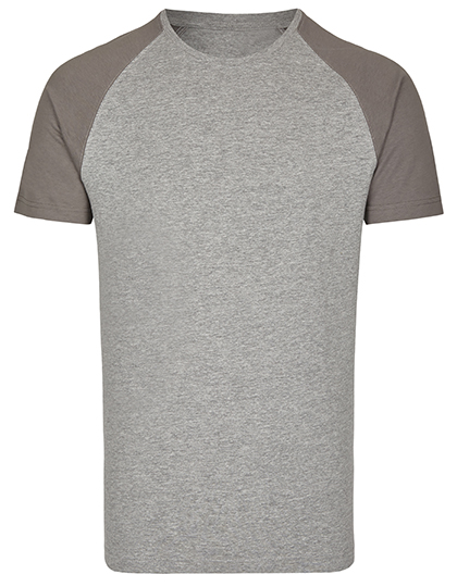 Heather Grey/Grey Solid - S bis 3XL -