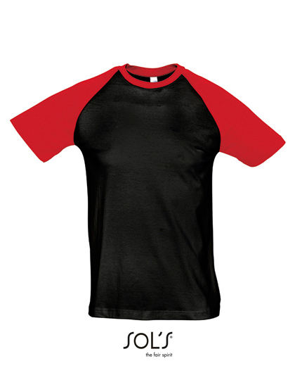 Black/Red - S bis 3XL -