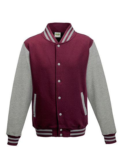 Burgundy/Heather Grey - XS bis 3XL -
