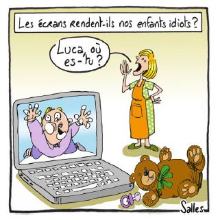 Machen Bildschirme und digitale Geräte unsere Kinder dumm?