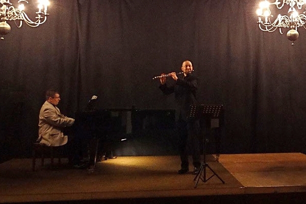 Concert avec Evgeniy Gasaev au Welfenschloss à Hannoversch Münden, le 7 mars 2014.