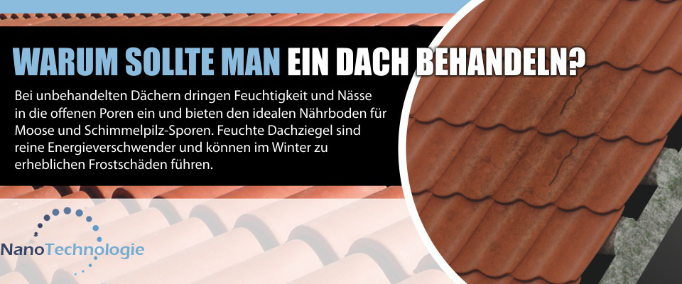 Warum sollte man ein Dach Behandeln