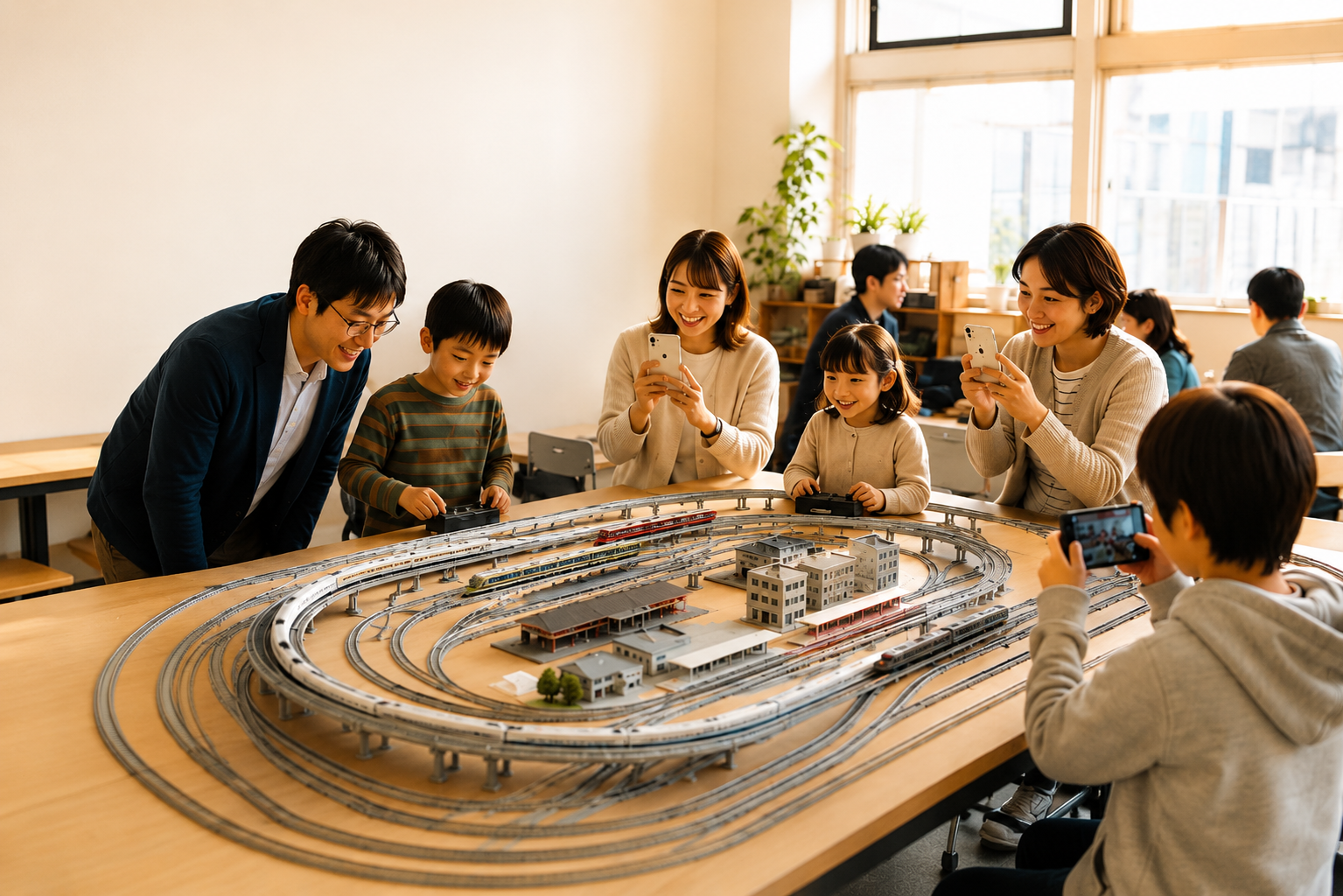 鉄道模型運転会イメージ