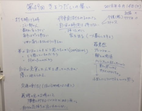 2018年4月「弟はどう思っているんだろう」