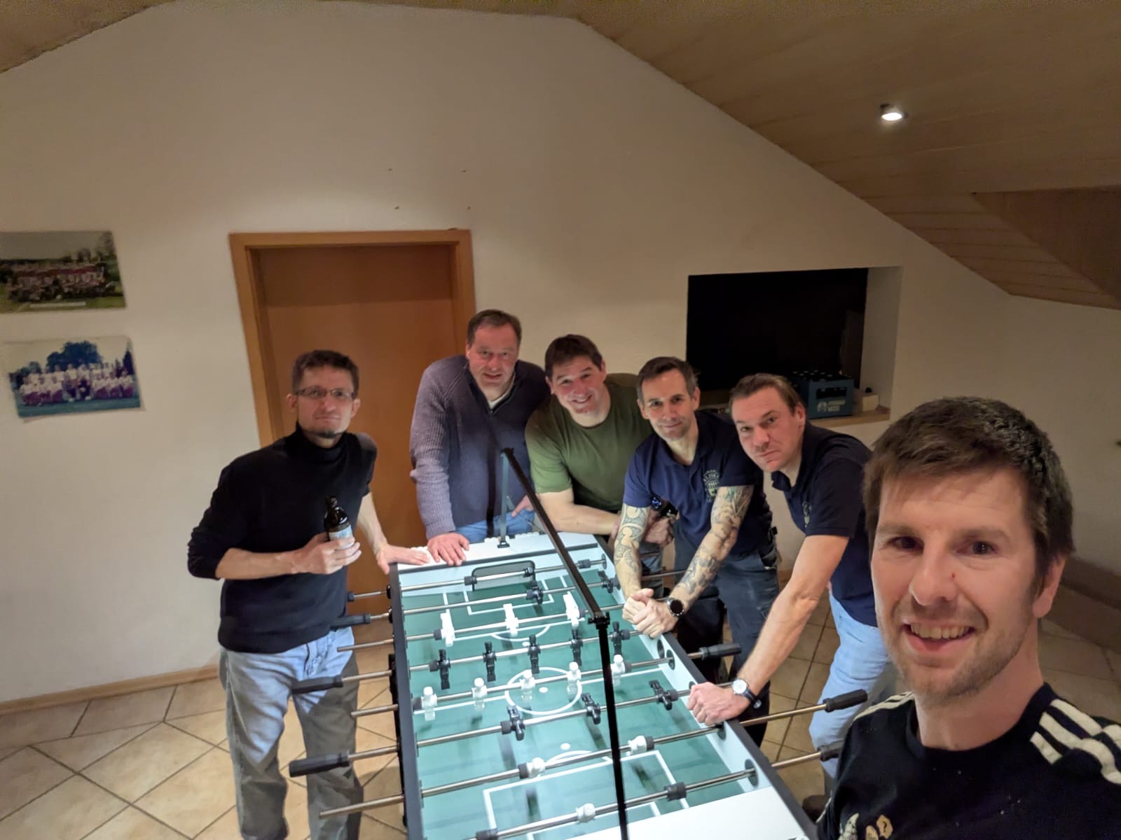 Neue Sparte beim TSV Landolfshausen: Tischfußball!