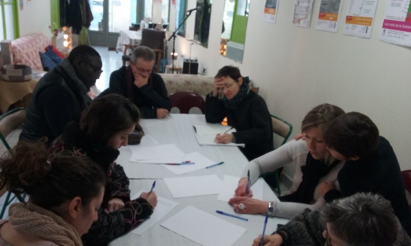 Et c'est parti pour des ateliers ludiques et sympathiques...