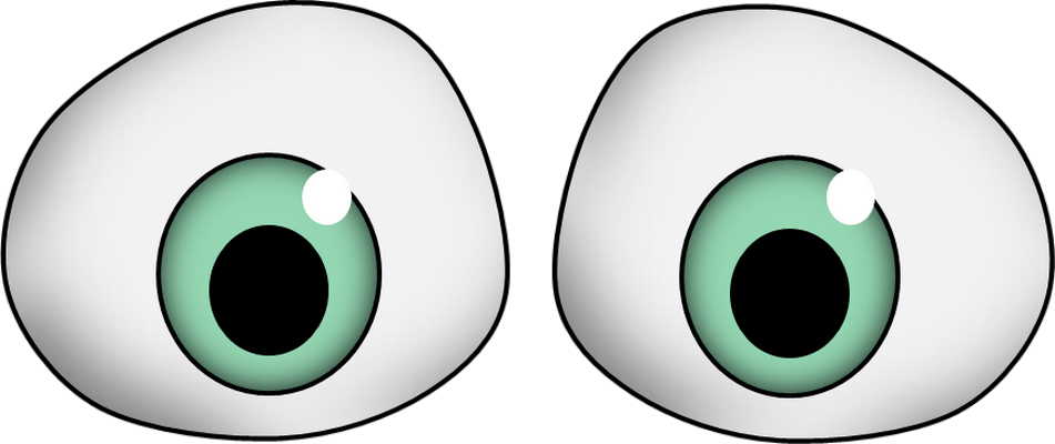 œil - expression - émoticônes - smiley émoticône émoji cartoon clipart illustration - artémotic