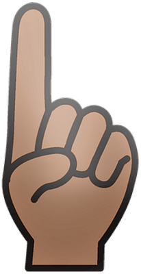 main - expression - émoticônes - smiley émoticône émoji cartoon clipart illustration - artémotic