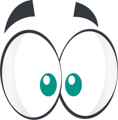 œil - expression - émoticônes - smiley émoticône émoji cartoon clipart illustration - artémotic