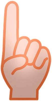 main - expression - émoticônes - smiley émoticône émoji cartoon clipart illustration - artémotic