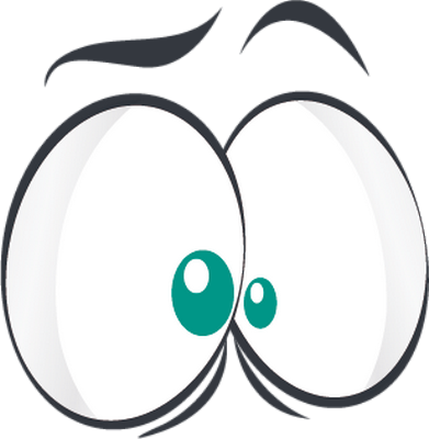 œil - expression - émoticônes - smiley émoticône émoji cartoon clipart illustration - artémotic