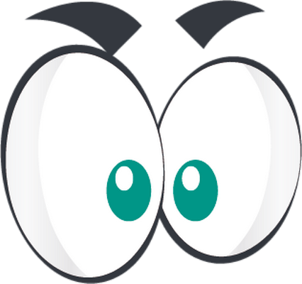 œil - expression - émoticônes - smiley émoticône émoji cartoon clipart illustration - artémotic