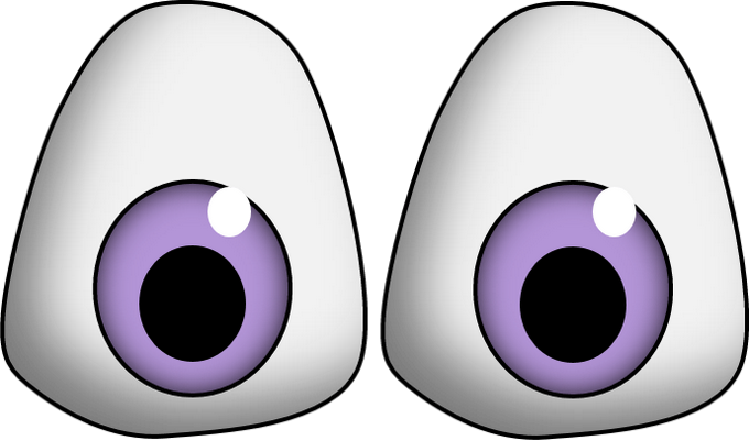 œil - expression - émoticônes - smiley émoticône émoji cartoon clipart illustration - artémotic
