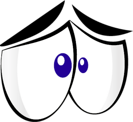 œil - expression - émoticônes - smiley émoticône émoji cartoon clipart illustration - artémotic