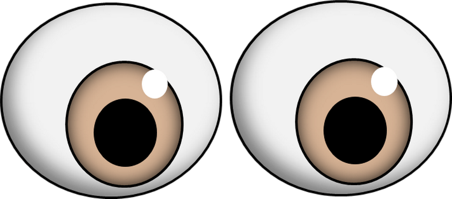 œil - expression - émoticônes - smiley émoticône émoji cartoon clipart illustration - artémotic