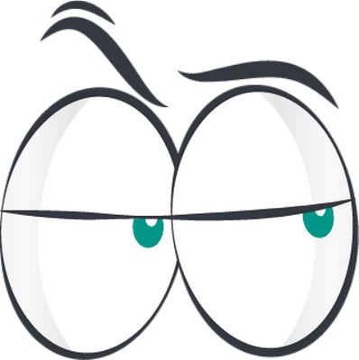 œil - expression - émoticônes - smiley émoticône émoji cartoon clipart illustration - artémotic