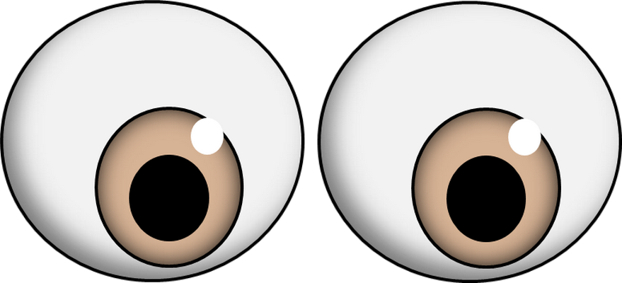 œil - expression - émoticônes - smiley émoticône émoji cartoon clipart illustration - artémotic