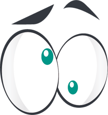 œil - expression - émoticônes - smiley émoticône émoji cartoon clipart illustration - artémotic
