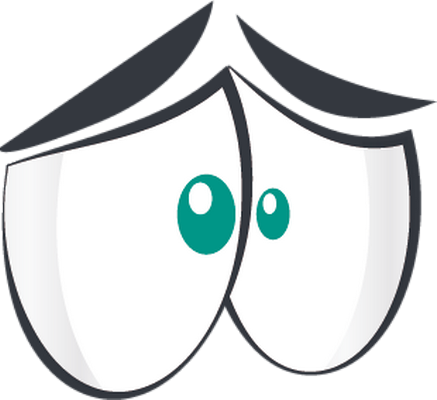 œil - expression - émoticônes - smiley émoticône émoji cartoon clipart illustration - artémotic