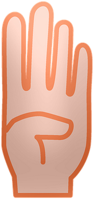main - expression - émoticônes - smiley émoticône émoji cartoon clipart illustration - artémotic