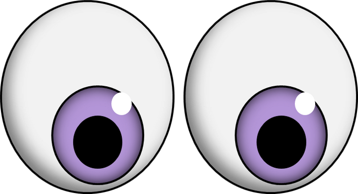 œil - expression - émoticônes - smiley émoticône émoji cartoon clipart illustration - artémotic